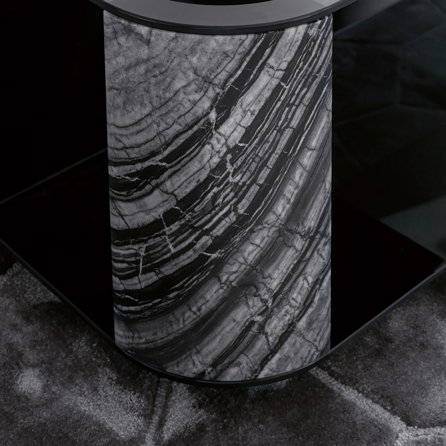 380/64 Mirage квадратный маленький приставной столик - giorgio collection - Вид №2