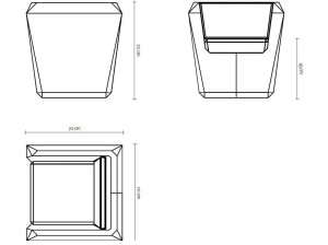 Алюминиевое кресло с подлокотниками
