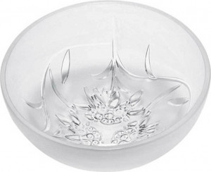 10573657 Lalique Ваза для фруктов Edelweiss глубокая Хрусталь