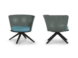 Вращающееся садовое кресло