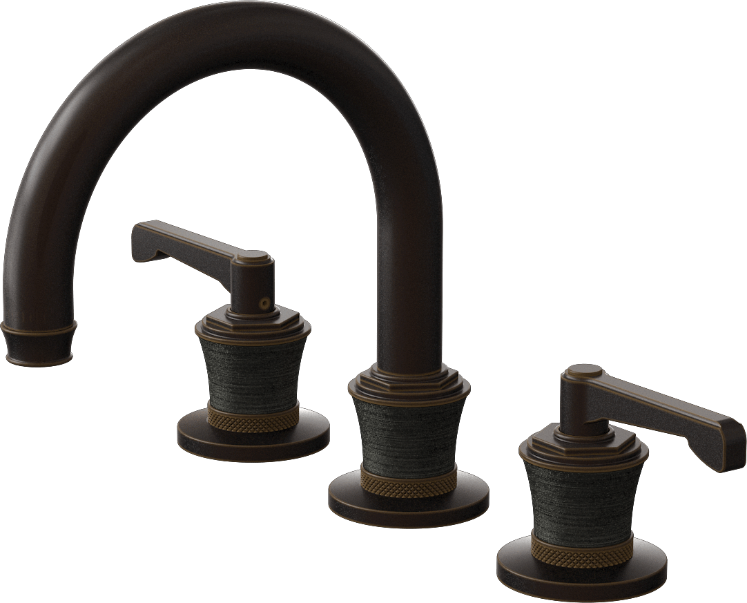 E-11612-R3BOX-LM60B-OB Смеситель для умывальника на 3 отвертия GRAFF Vignola