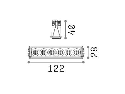 Несколько светодиодных прожекторов Ideal Lux ARCH-00038742 - Вид №8