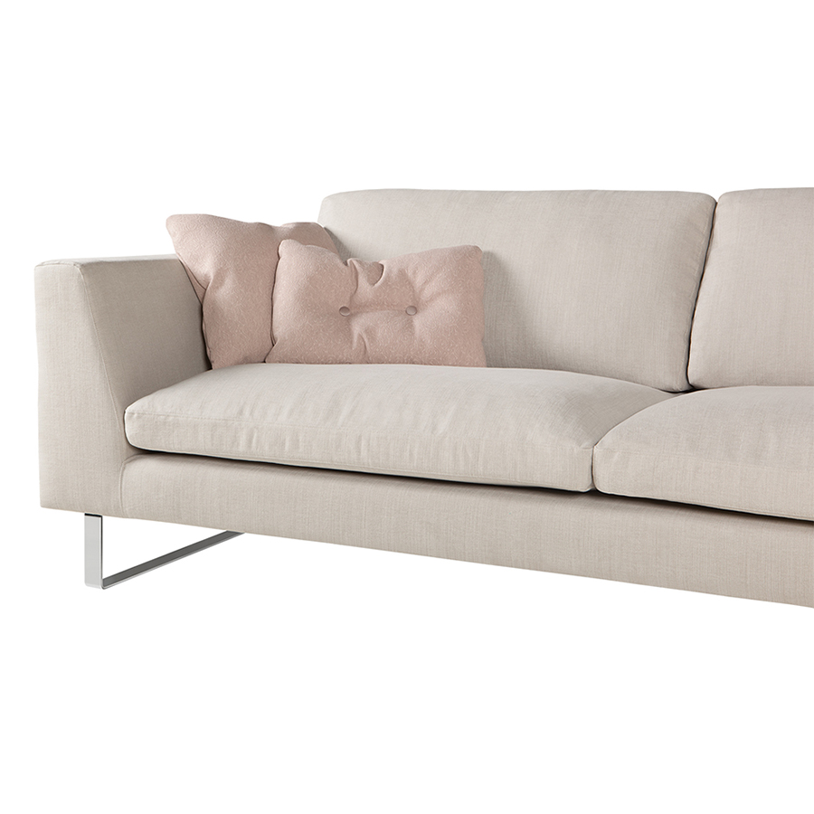 Диван Tokyo, трехместный, светло-бежевый Sits S1660 - Вид №8