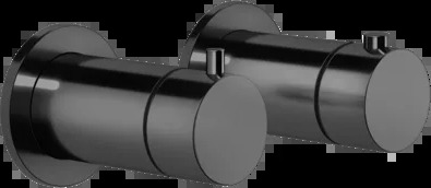 Смеситель для душа 63335 706 Gessi Ventaglio ЧЕРНЫЙ МЕТАЛЛ PVD