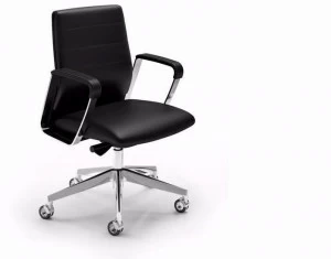 Quadrifoglio Стул для руководителя с низкой спинкой Directa