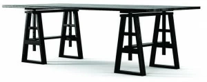 KARPENTER Прямоугольный деревянный стол Trestle