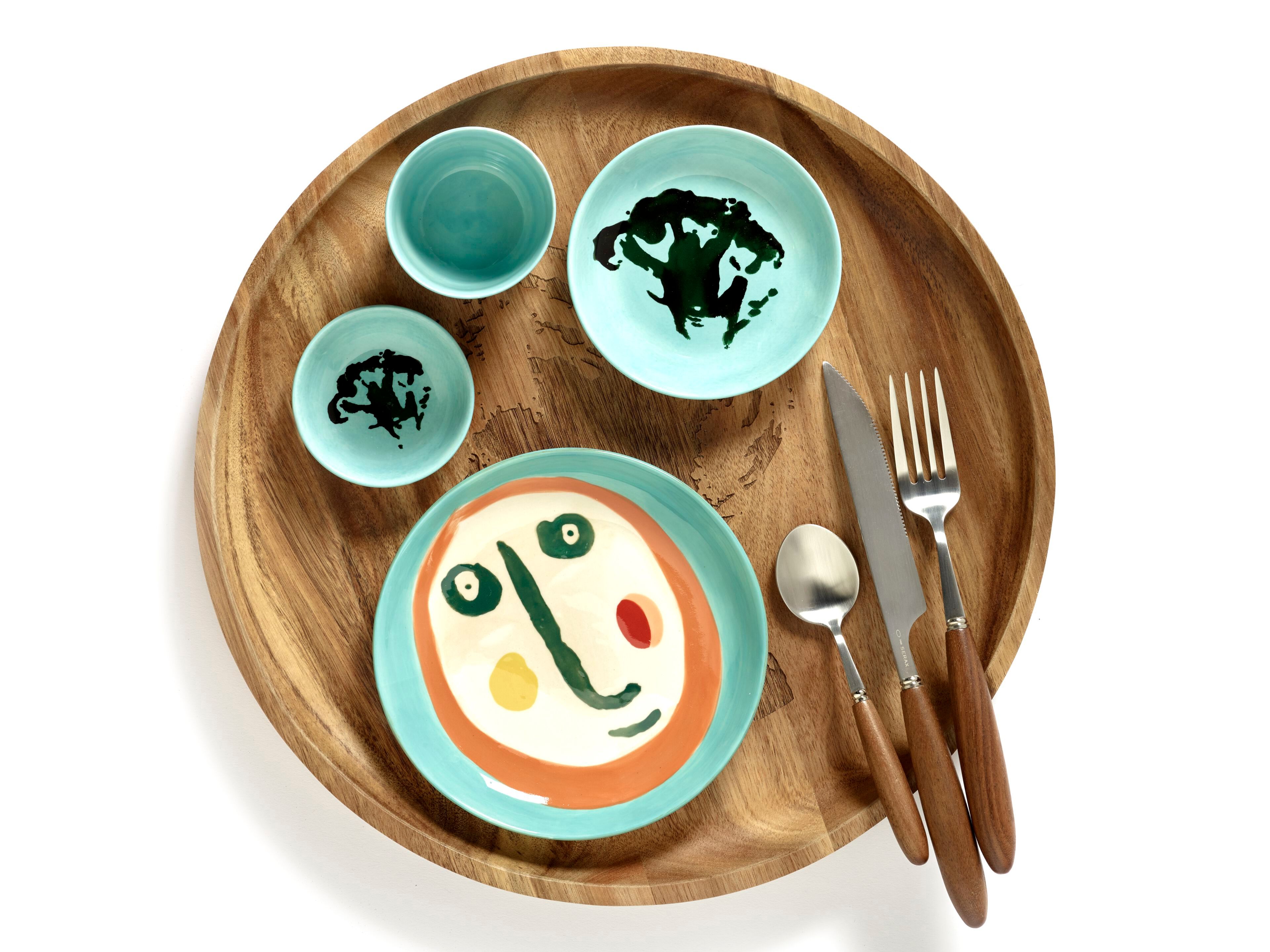 Глазурованная фарфоровая тарелка Serax Ottolenghi Feast ARCH-00133436 - Вид №13