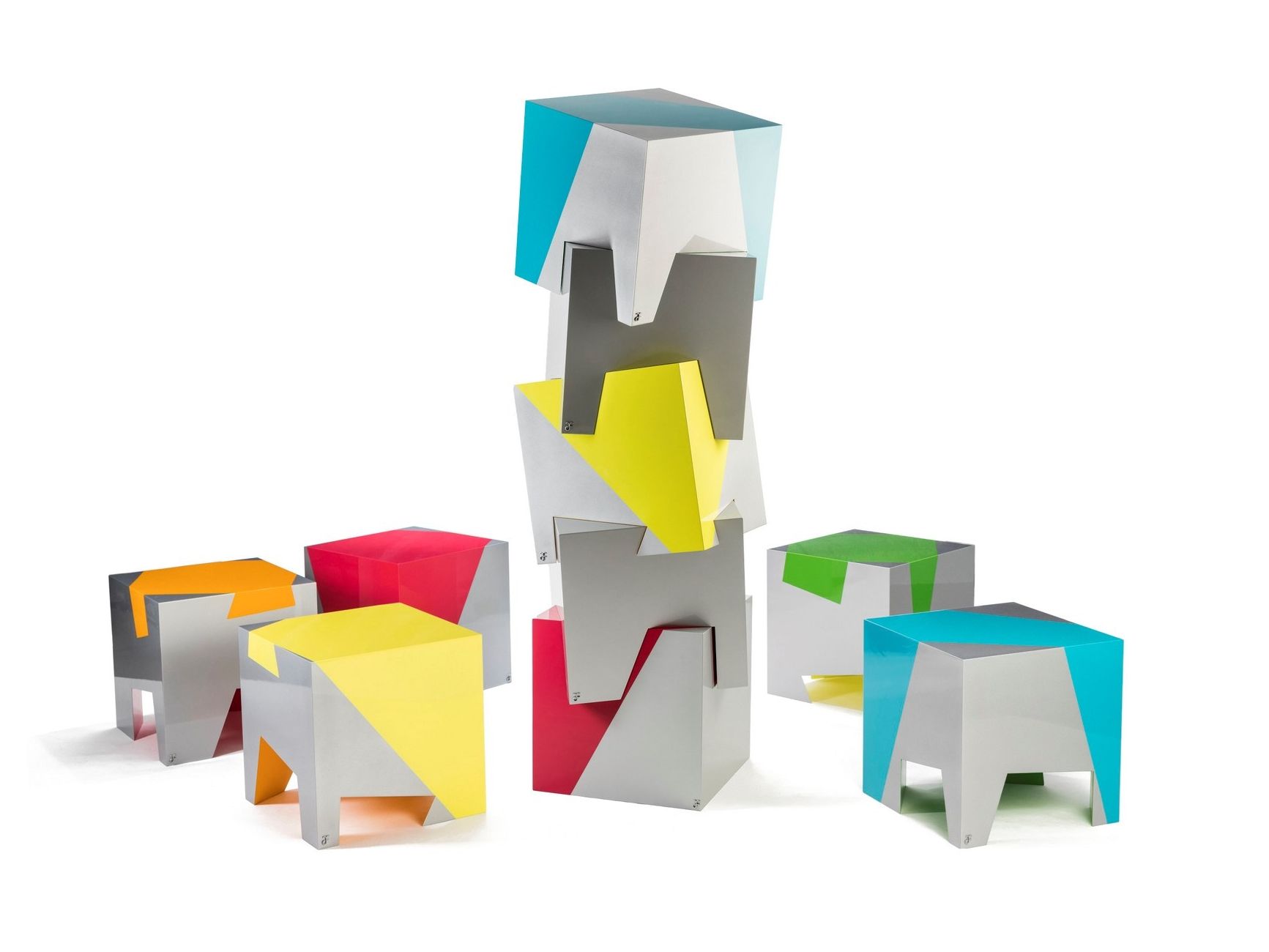 Алюминиевый штабелируемый стул altreforme Знак ARCH-00000464