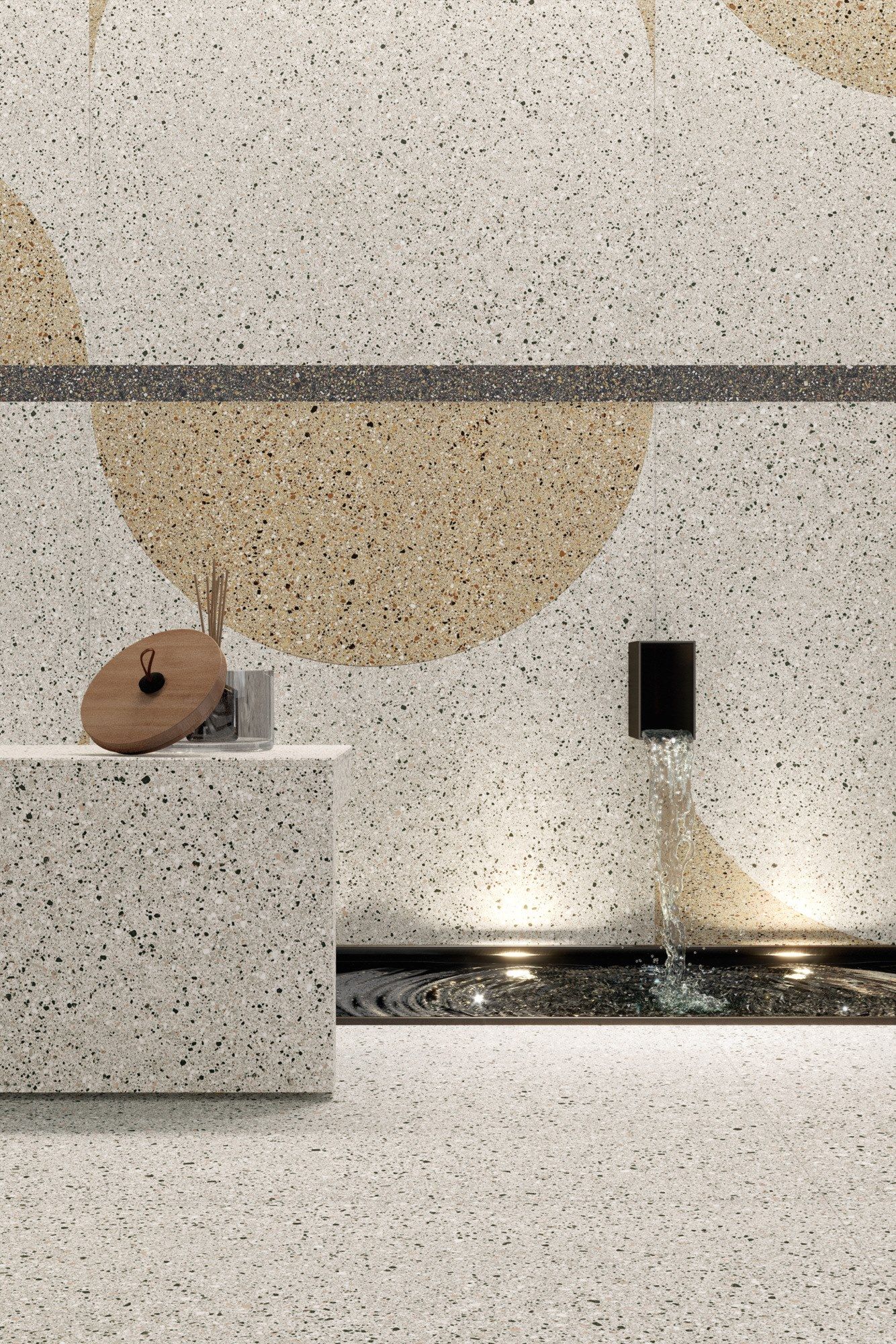 Пол / облицовка керамогранита для интерьера с эффектом камня ARIOSTEA академия полного тела ARCH-00024995 - Вид №2