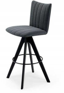 Freifrau Высокий табурет из ткани со спинкой Rubie