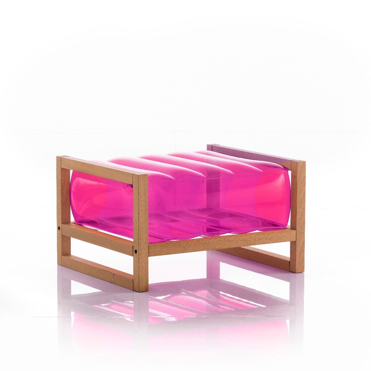 MOJOW EKO WOOD пуф Розовый PYKCBEKO06RC YOKO