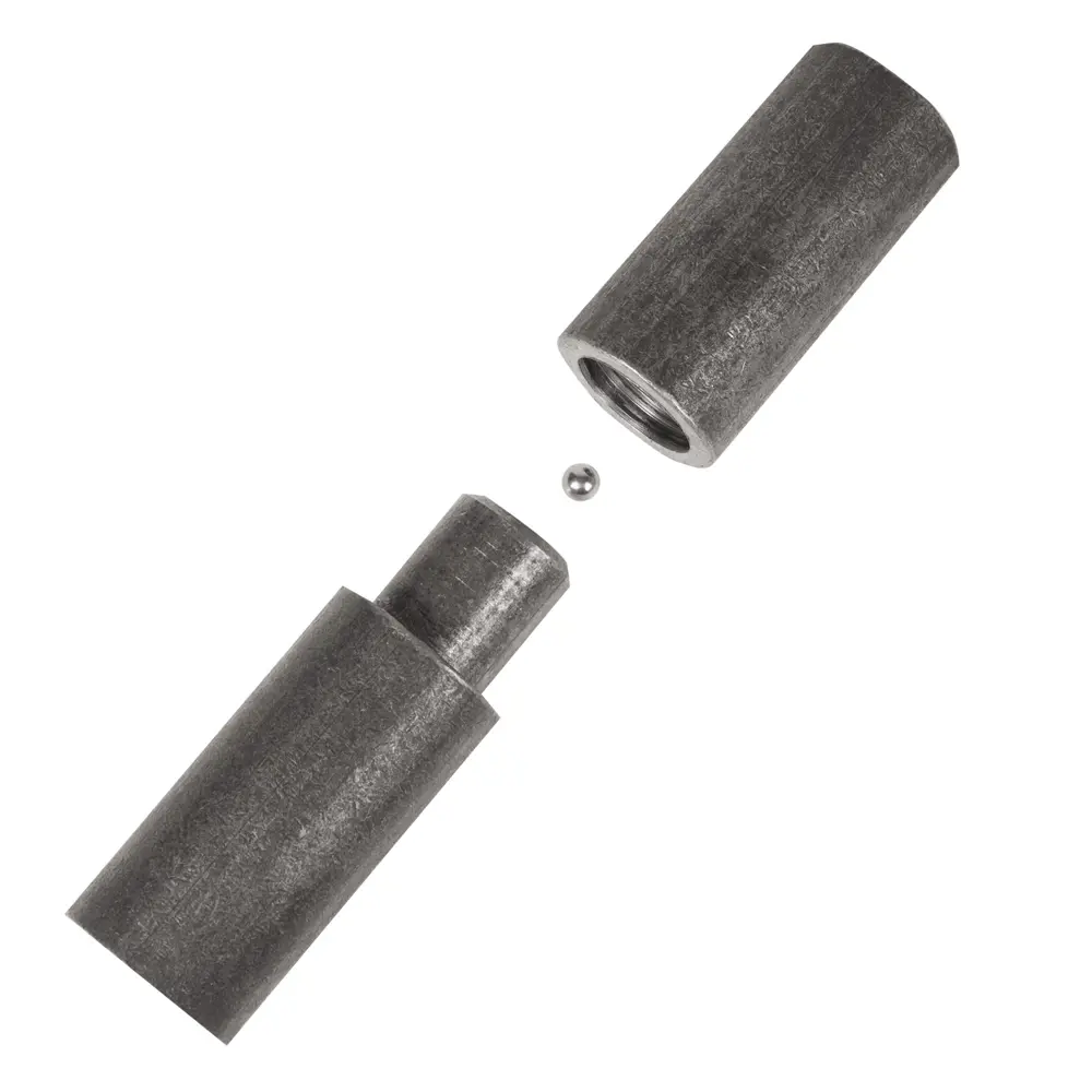 Петля гаражная с шаром 34x140 мм цвет черный Santreyd STLM-2206850 - Вид №1