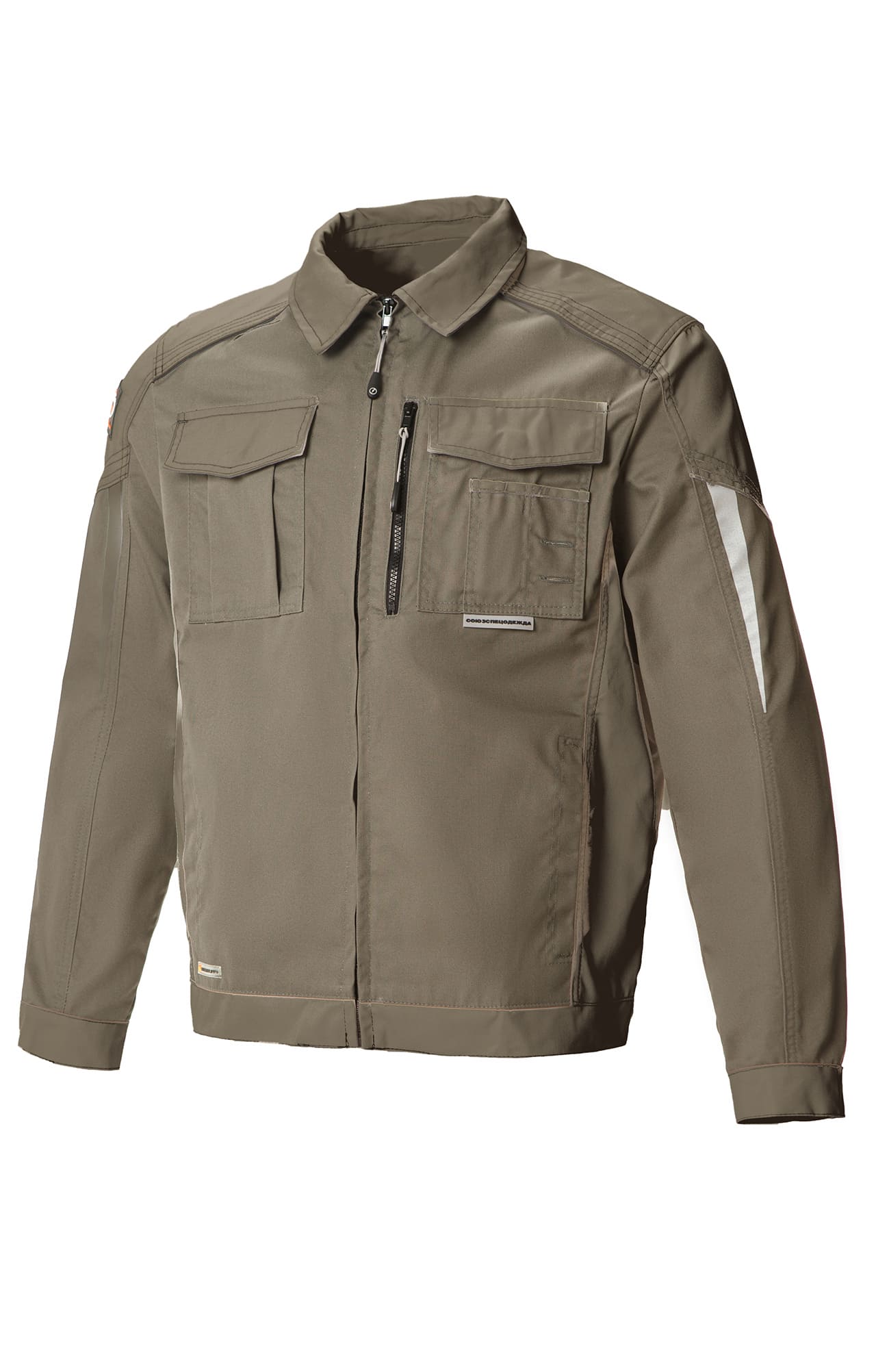 5026424 Костюм  NEW серый хаки STATUS  Летняя спецодежда  размер 52-54/170-176  - Вид №2