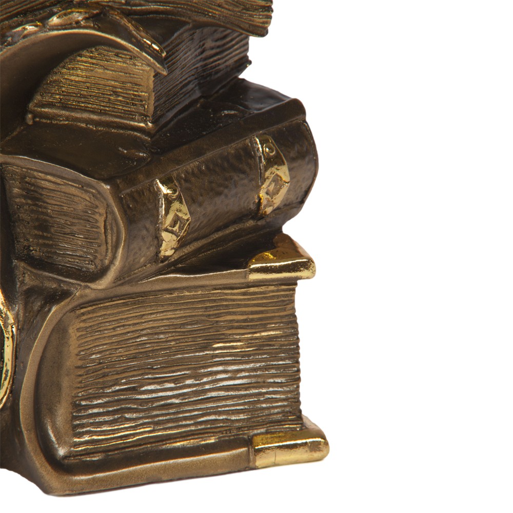 41043 Часы настольные Ученый филин Бронза BOGACHO 4627138243022 - Вид №7