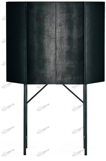 Gallotti&Radice Барный шкаф из дерева, покрытого закаленным стеклом Misty venice sun-id-1423523