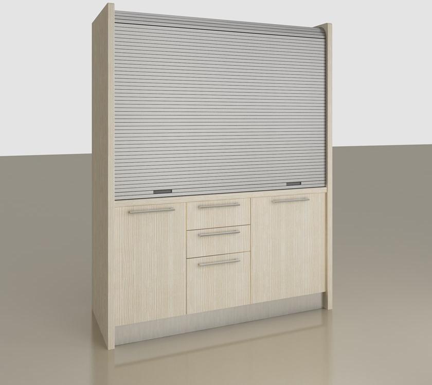 Mobilspazio Выдвижная деревянная мини-кухня Zeus K108 - Вид №4