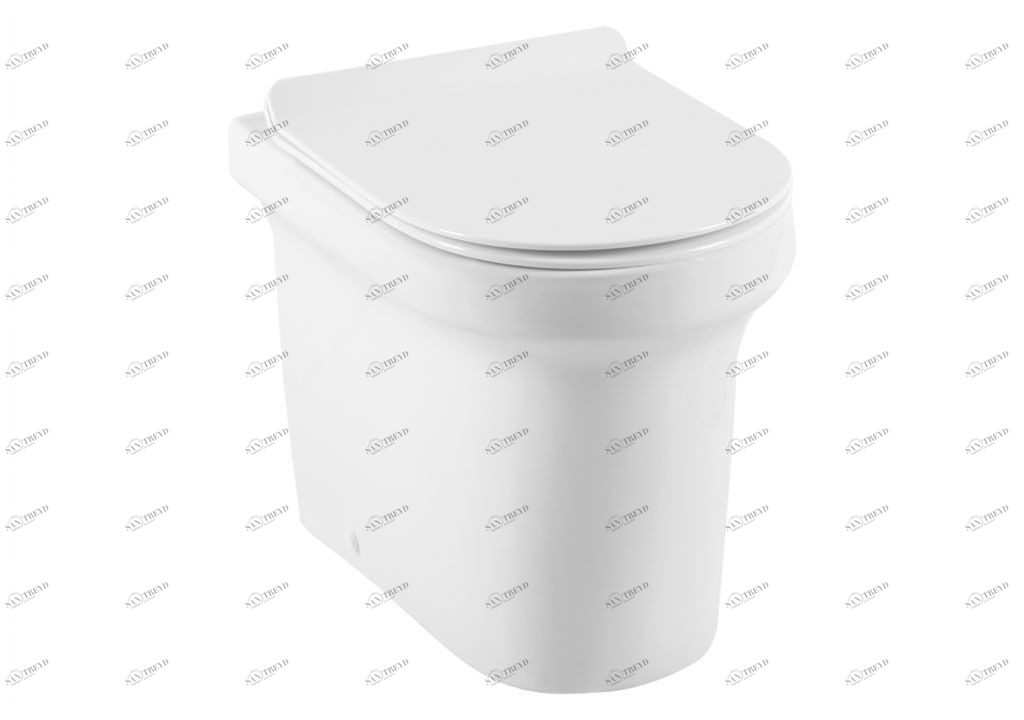 BL101NFST Приставной унитаз напольный Белый Aquanet  Китай 