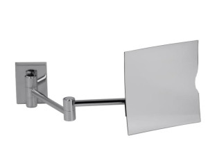 Настенное латунное квадратное увеличительное зеркало