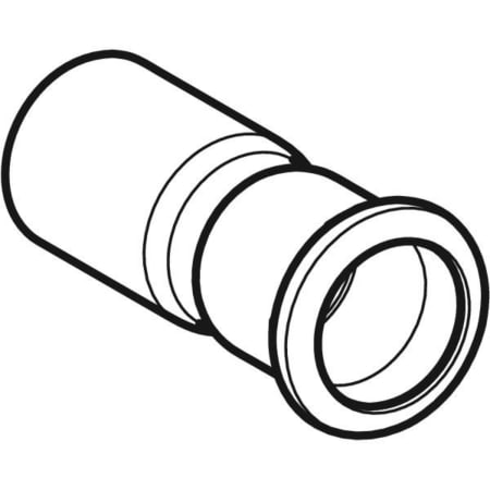 22309 Переход Geberit Mapress из углеродистой стали, с гладким концевиком Geberit  - Вид №1