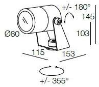 DGA Светодиодная иммерсионная лампа Iride sun-id-1458930 - Вид №1