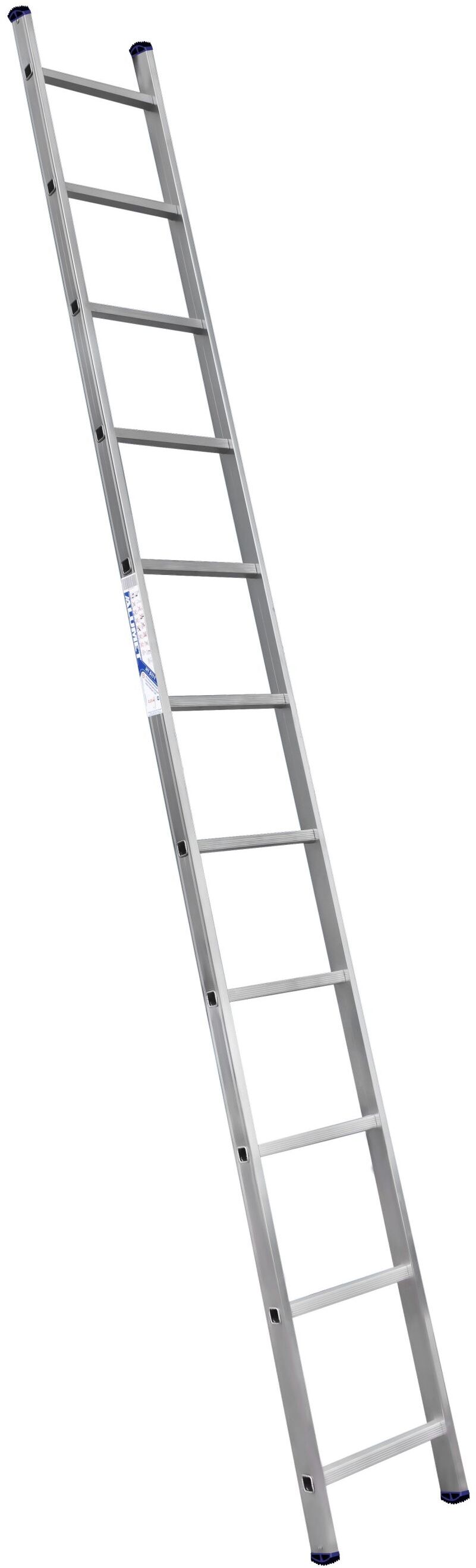 Алюминиевая односекционная приставная лестница H1 5111