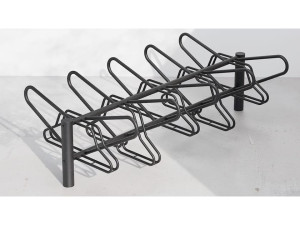 Двухсторонняя стойка для велосипедов из оцинкованной стали