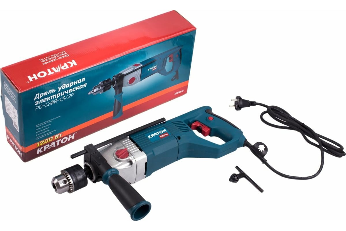 Дрель  Кратон PD-1200-13/2P 9154060 STDN-0072641 - Вид №6