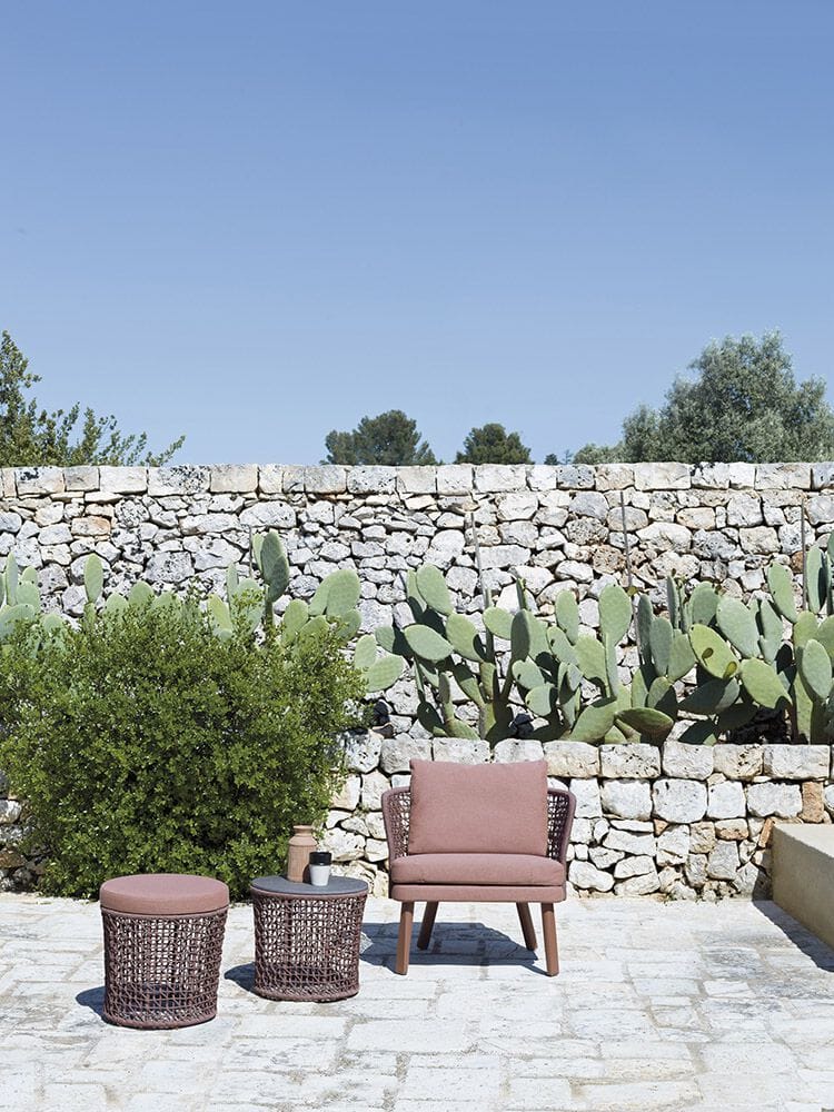 Алюминиевый низкий садовый стул с порошковым покрытием Varaschin Эмма ARCH-00116860 - Вид №2