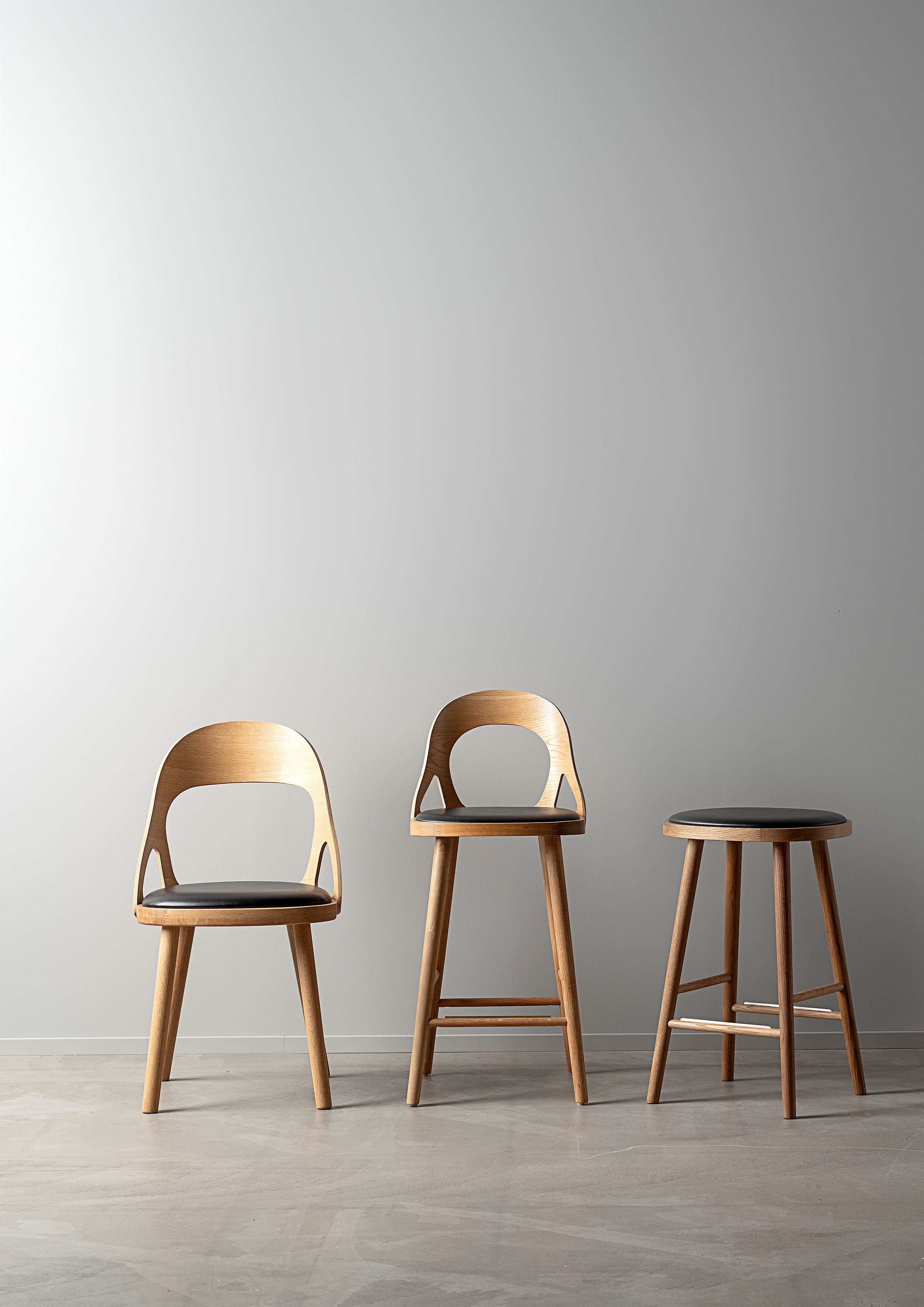 Дубовый стул с открытой спинкой Hans K Colibri ARCH-00113055 - Вид №8