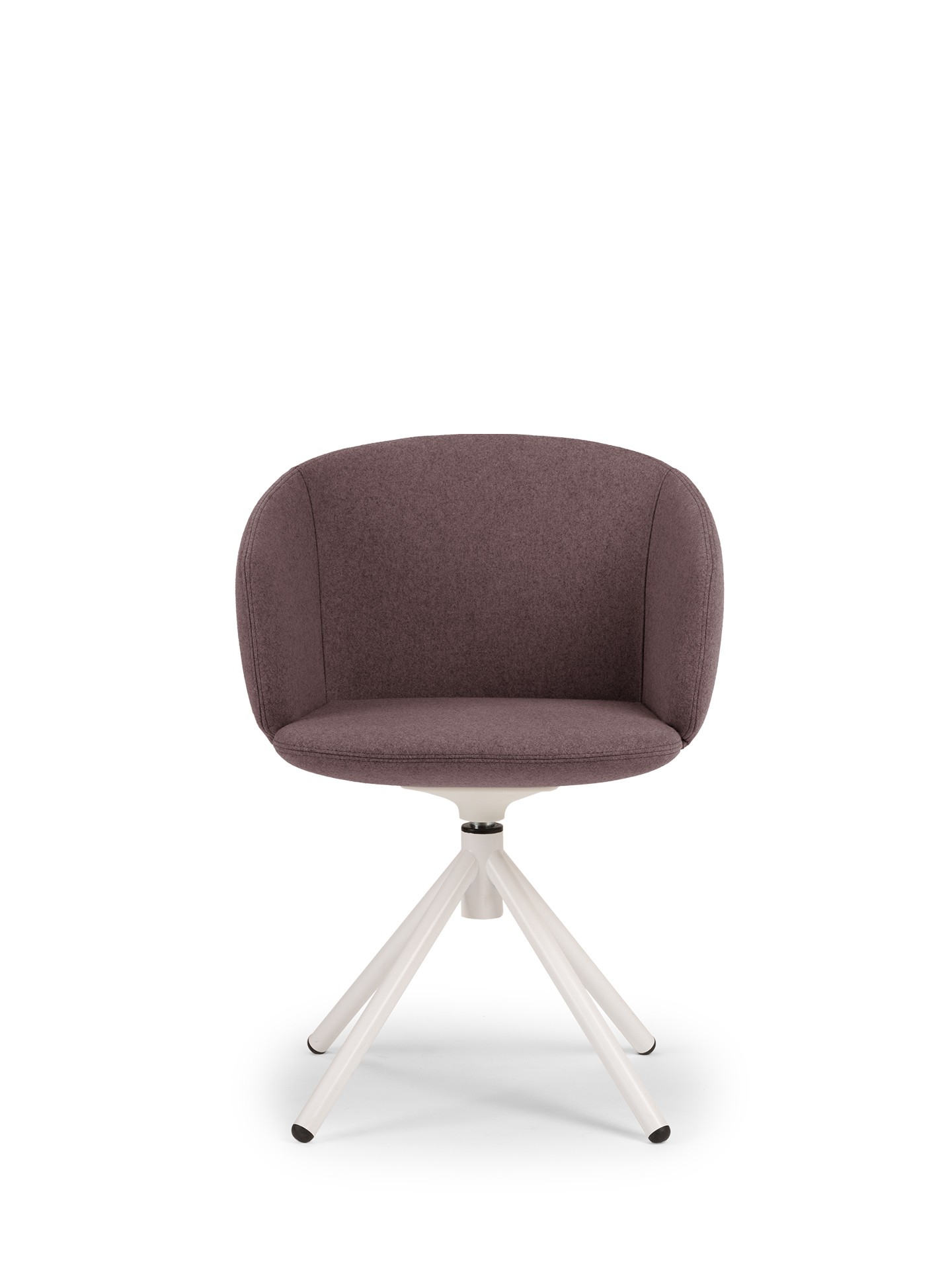 NT4090 Chair with 4 legs swivel steel base True Design Not