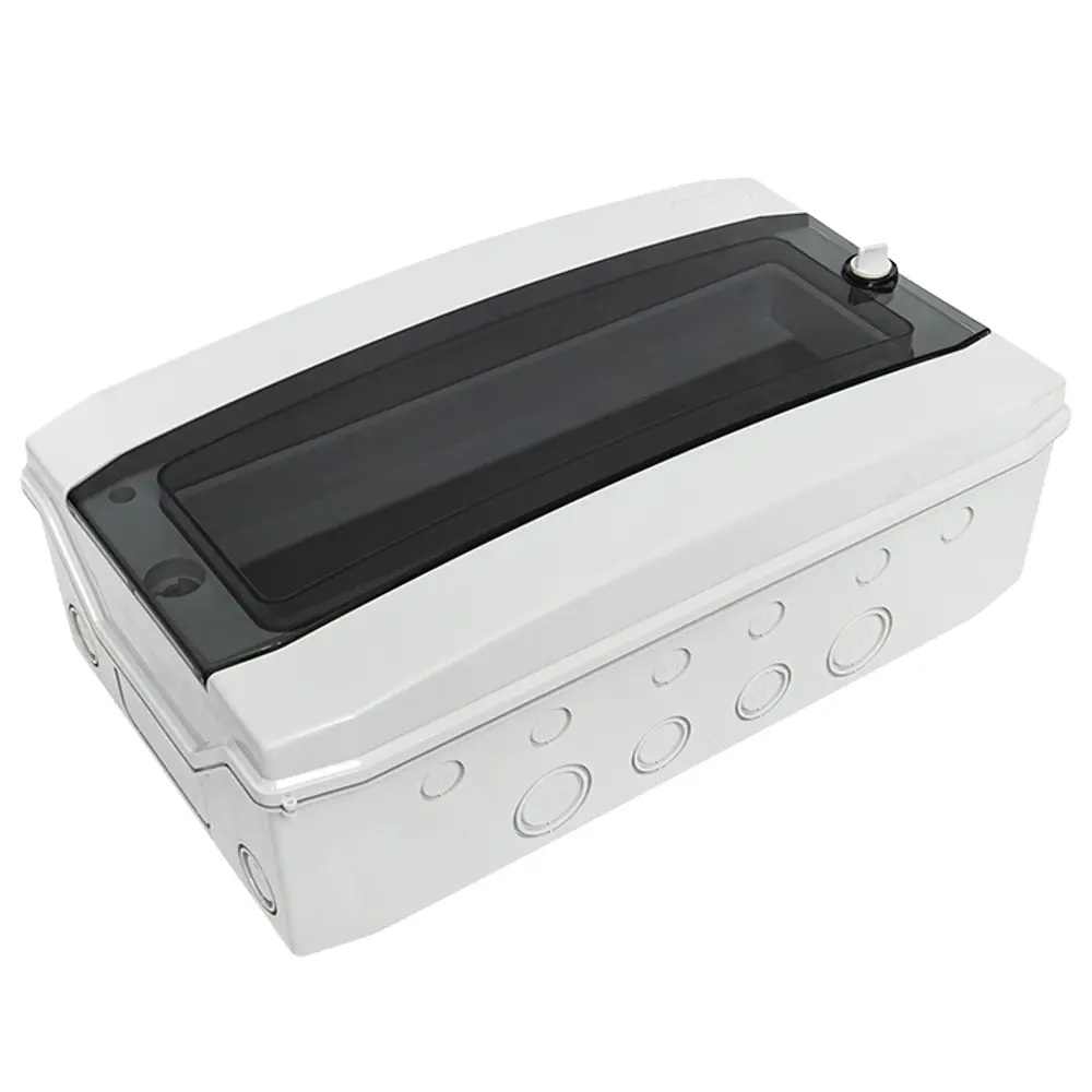 Щит распределительный навесной EKF Proxima Unix 65 18 модулей IP65 пластик цвет белый STLM-2182667 - Вид №1