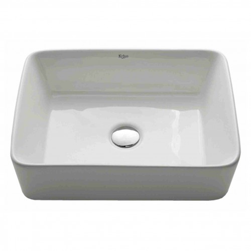 KCV-121 Накладная раковина на столешницу  прямоугольная Krausru 