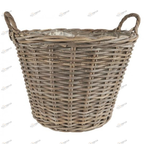 Корзина из ротанга с ручками Ib Laursen IB LAURSEN  00-3950302 Бежевый 