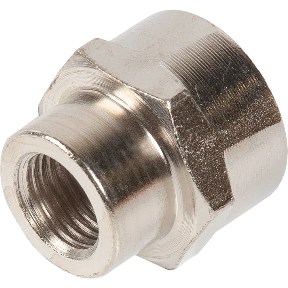 Переходник Elitech для компрессора 1/4" М - 1/4" М с никелированным покрытием 84552350 STLM-0051852