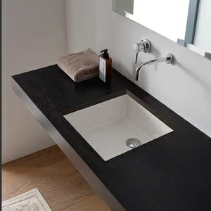 8090 Накладная раковина под столешницу  квадратная Scarabeo Ceramiche Gala-Tech-Miky