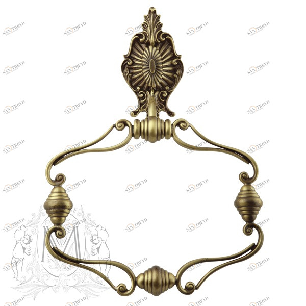 Кольцо для полотенца MIGLIORE Elizabetta ML.ELB-60.108.BR - бронза 