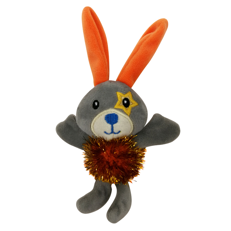 ПР0050371 Игрушка для кошек Super Space Кролик с кошачьей мятой CHOMPER 