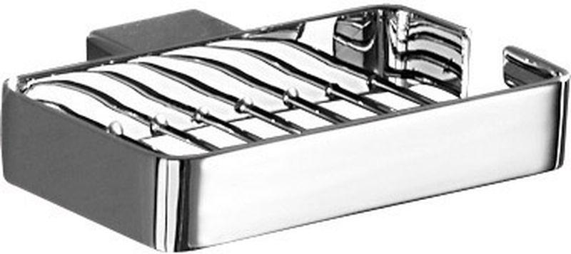 5412(13) Gedy G-Lounge, настенная металлическая мыльница - решетка, цвет хром