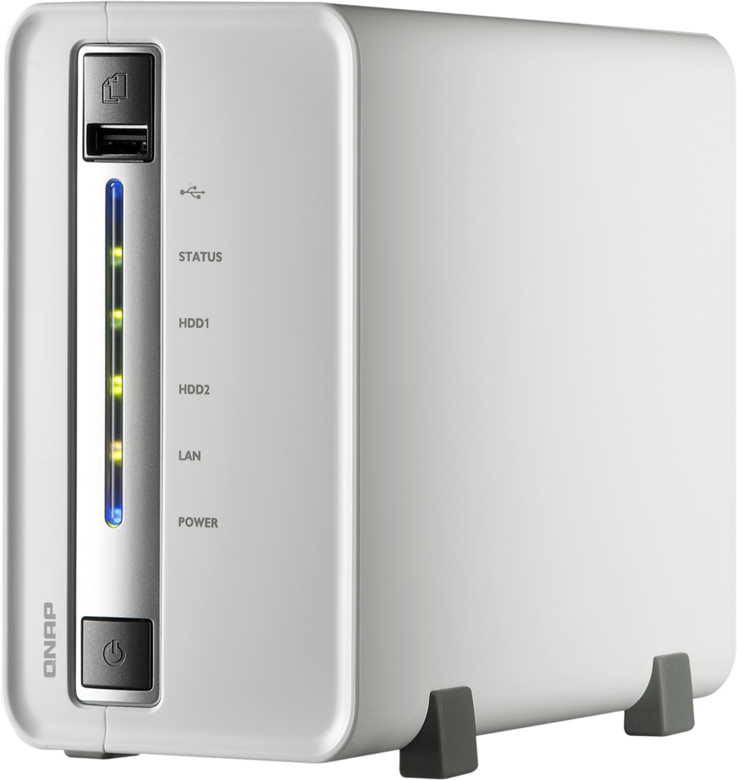 VS-2104L Smb nvr, 4 channels, 2-tray w/o hdd. marvell 1,6 ghz QNAP Santreyd 