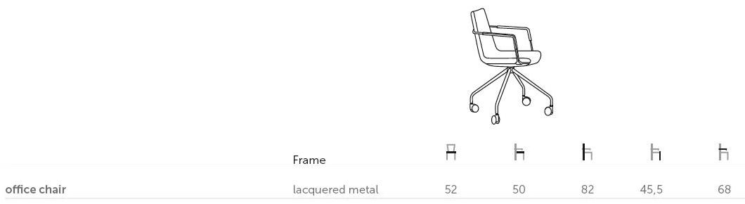 Joli Офисное кресло из экокожи на эстакаде с колесами Rafael sun-id-1464898 - Вид №2