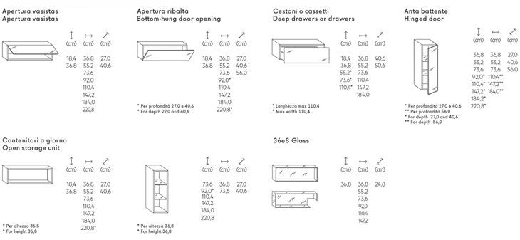 Lago Прикроватная тумба прямоугольная лакированная из дерева и стекла с ящиками 36e8 sun-id-1491888 - Вид №2