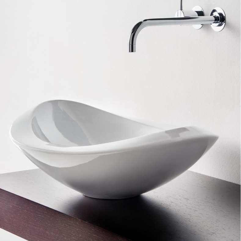 46050 Накладная раковина на столешницу  овальная Rapsel  - Вид №1