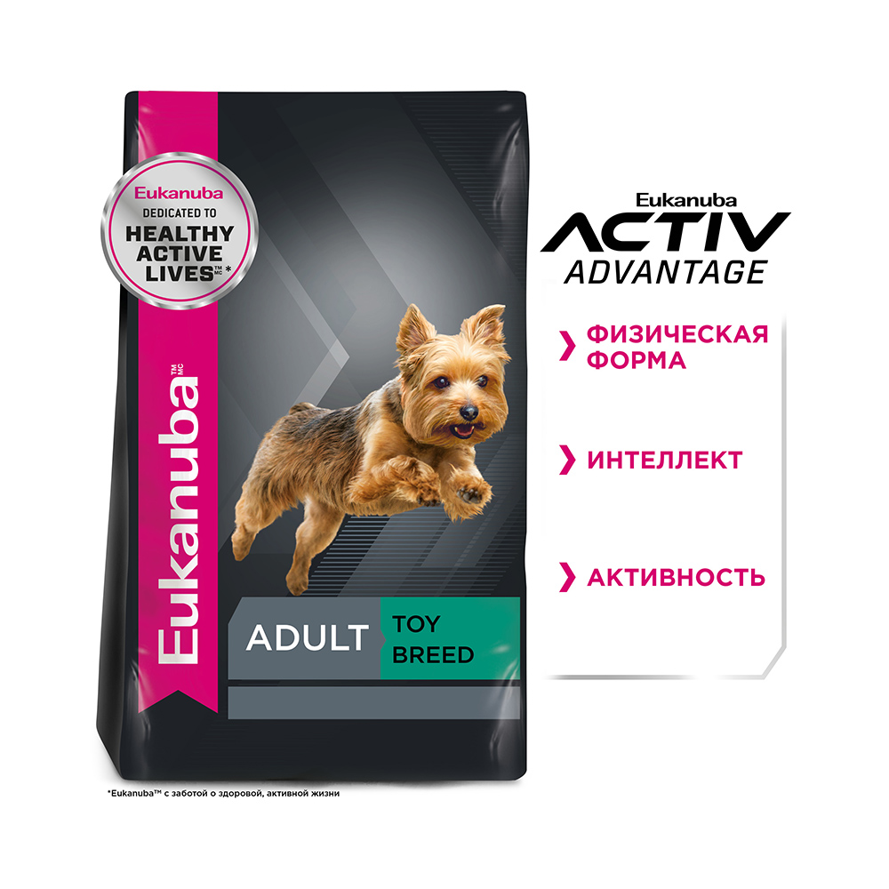 ПР0055339 Корм для собак для миниатюрных пород, курица сух. 3,5кг Eukanuba  - Вид №5