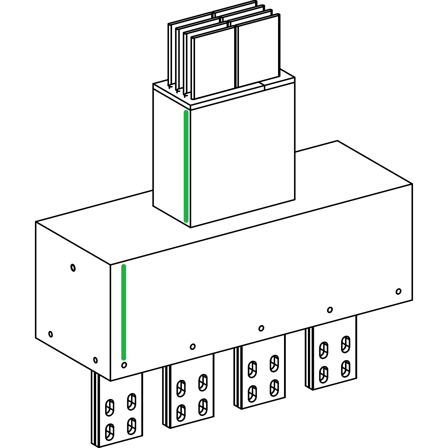 KRC1600ER37 СЕКЦИЯ ВВОДНАЯ ПРЯМАЯ Schneider Electric Canalis 