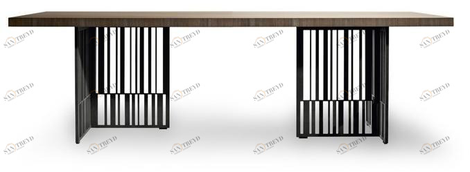 Molteni & C. Прямоугольный стол из вяза sun-id-1515412