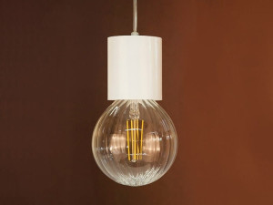 Металлический подвесной светильник