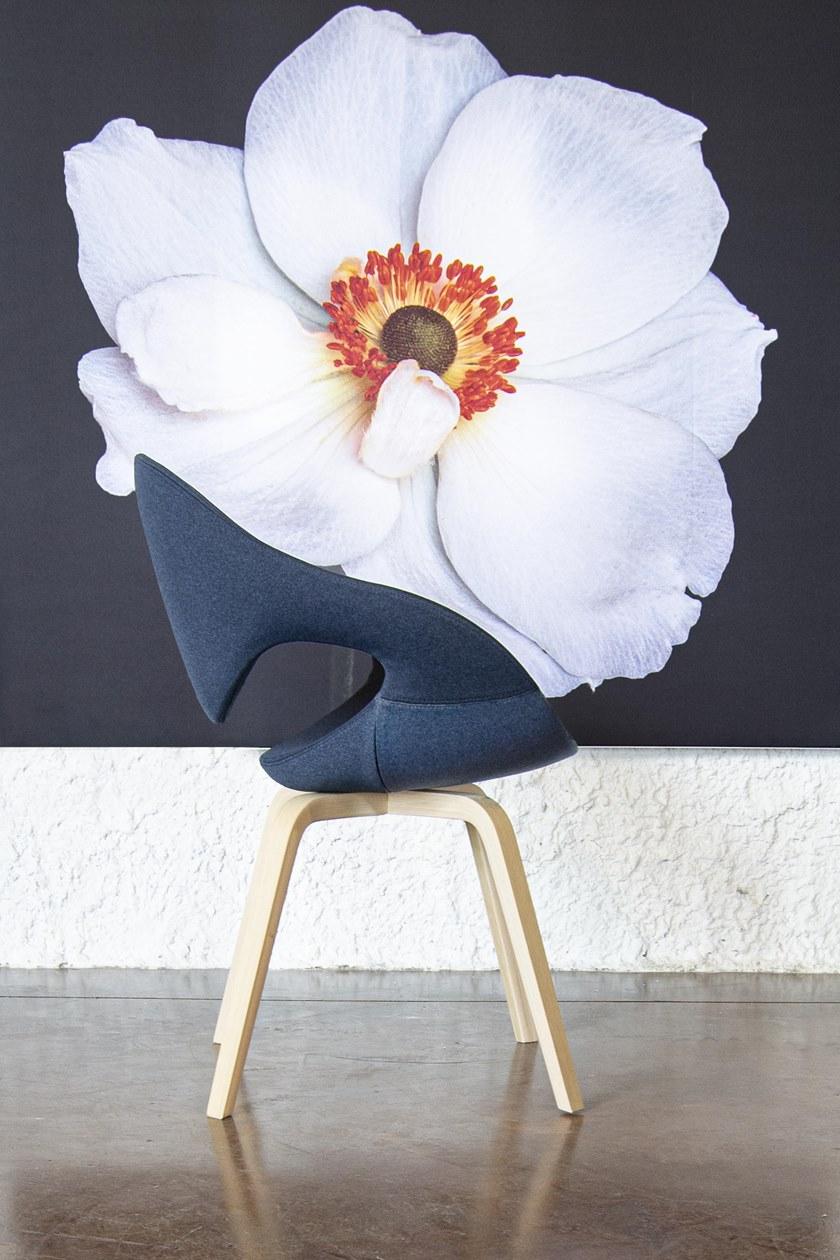 Tonon Стул из пенопласта с металлической вращающейся основой Moon 908 - Вид №3