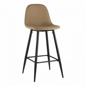 Стул барный со спинкой бежевый "Валенсия" STOOL GROUP  00-3882038 Бежевый