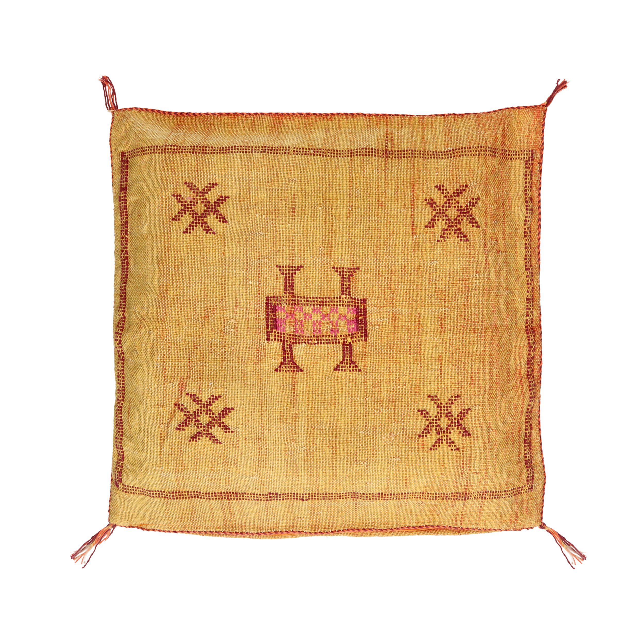 Квадратная подушка из растительных волокон POMAX MOIRA ARCH-00030104 - Вид №4