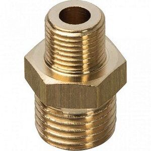 Ниппель переходной НН 1/4х1/8" латунь STOUT